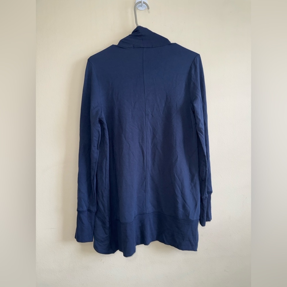 Quince French Terry Modal Cardigan in Navy $89 Size S - Picture 12 of 12